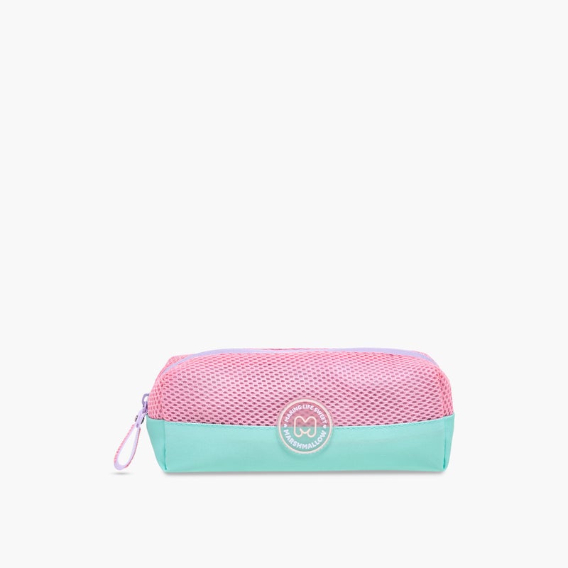 MARSHMALLOW Pouch-Caramello-1 Cmprt-Girls- (Polyester) Purple \ 22X8X7 - Image 1